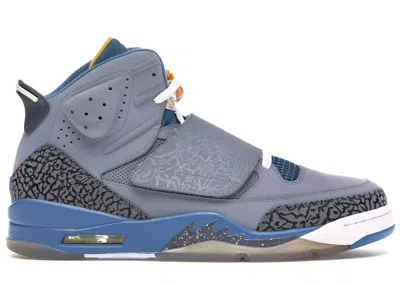 Pre-owned Jordan Men's  Son Of Mars Sneakers In Stealth/white/shaded Blue