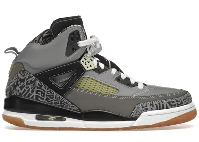 Pre-owned Jordan Men's  Spizike Cool Grey Sneakers In Stealth/black/light Graphite