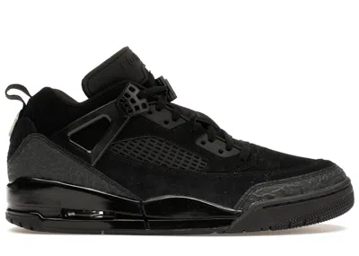 Pre-owned Jordan Men's  Spizike Low Cat Sneakers In Black/anthracite