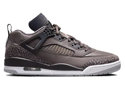 Pre-owned Jordan Men's  Spizike Low Sneakers In Cave Stone/anthracite/medium Ash In Gray