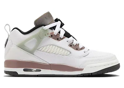 Pre-owned Jordan Men's  Spizike Low Sneakers In White/cave Stone