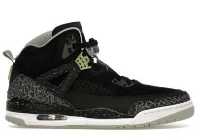 Pre-owned Jordan Men's  Spizike Oreo Sneakers In Black/cool Grey/grey Mist