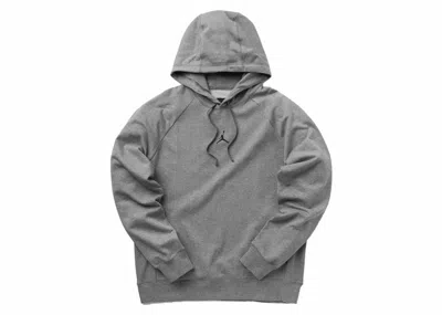 Pre-owned Jordan Men's  Sport Crossover Fleece Drifit Hoodie In Grey