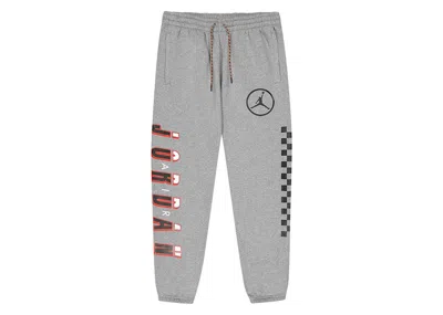 Pre-owned Jordan Men's  Sport Dna Fleece Pants In Gray