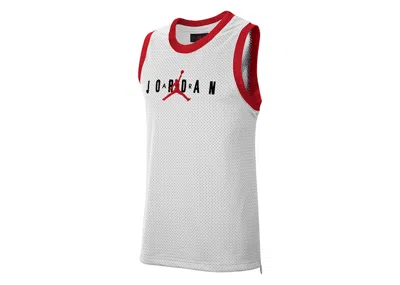 Pre-owned Jordan Men's  Sport Dna Jersey In White