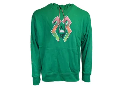 Pre-owned Jordan Men's  Sport Dna Pullover Hoodie In Green