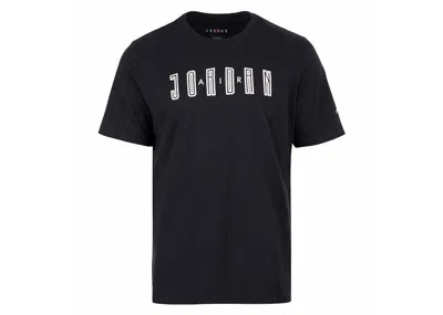Pre-owned Jordan Men's  Sport Dna Short Sleeve Graphic T-shirt In Black