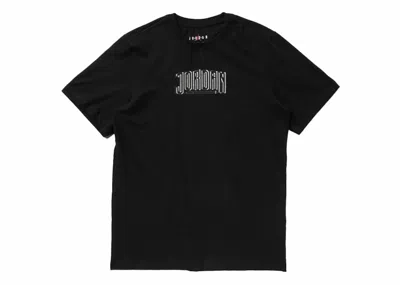 Pre-owned Jordan Men's  Sport Dna Short Sleeve T-shirt In Black