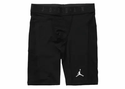 Pre-owned Jordan Men's  Sport Drifit Compression Shorts In Black