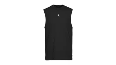 Pre-owned Jordan Men's  Sport Drifit Sleeveless T-shirt In Black/white In Multi