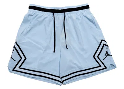 Pre-owned Jordan Men's  Sport Woven Diamond Drifit Shorts In Light Blue