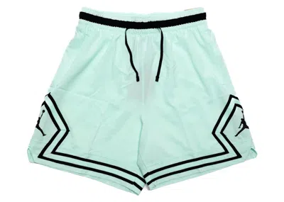 Pre-owned Jordan Men's  Sport Woven Diamond Drifit Shorts In Mint