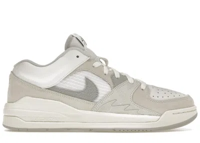 Pre-owned Jordan Men's  Stadium 90 Neutral Grey Sneakers In White/sail