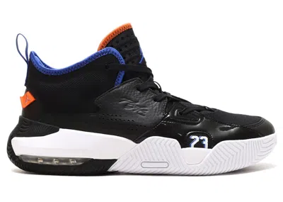 Pre-owned Jordan Men's  Stay Loyal 2 Sneakers In Black/hyper Royal/safety Orange