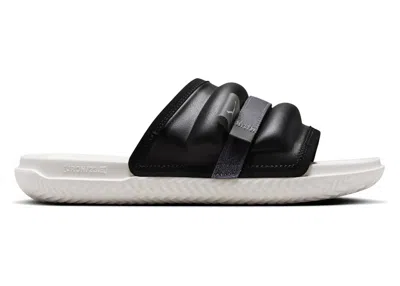 Pre-owned Jordan Men's  Super Play Slide White Sneakers In Black/phantom/off