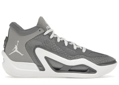 Pre-owned Jordan Men's  Tatum 1 Cool Grey Sneakers In Medium Grey/white/gunsmoke