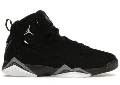Pre-owned Jordan Men's  True Flight Sneakers In White/black/cool Grey