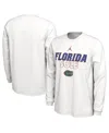 Jordan Men's  White Florida Gators On Court Long Sleeve T-shirt In White
