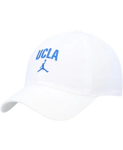 Jordan Men's  White Ucla Bruins Heritage86 Arch Performance Adjustable Hat