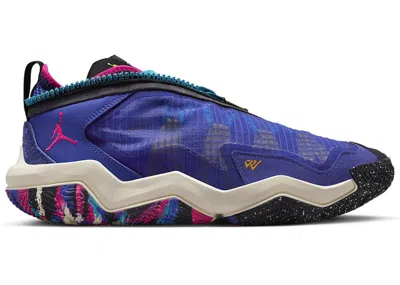 Pre-owned Jordan Men's  Why Not Zer0.6 Sneakers In Bright Concord/prime Pink/black In Multi