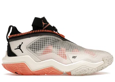 Pre-owned Jordan Men's  Why Not Zer0.6 Sneakers In Phantom/rattan/pale Ivory