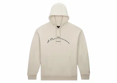 Pre-owned Jordan Men's  X A Ma Maniére Fleece Hoodie (asia Sizing) In Light Brown