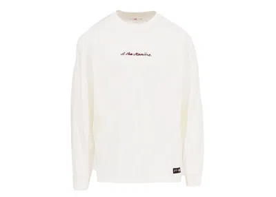 Pre-owned Jordan Men's  X A Ma Maniere Long Sleeve Tee Shirt In Sail