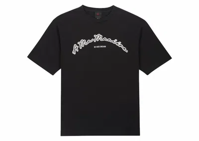 Pre-owned Jordan Men's  X A Ma Maniére T-shirt (asia Sizing) In Black