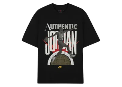Pre-owned Jordan Men's  X Aleali May T-shirt (asia Sizing) In Black