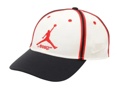 Pre-owned Jordan Men's  X Awake Ny Club Cap In Sail/university Red