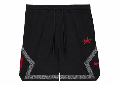 Pre-owned Jordan Men's  X Awake Ny Diamond Shorts In Black