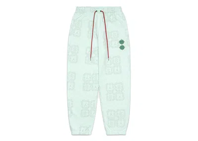 Pre-owned Jordan Men's  X Clot Jade Fleece Sweatpants In Barely Green