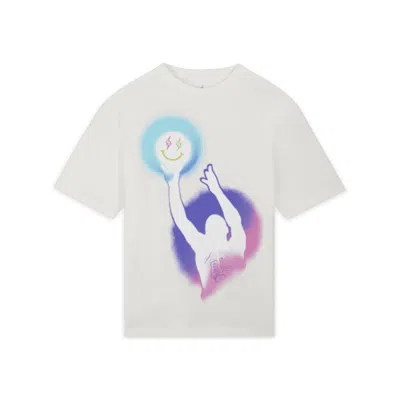 Pre-owned Jordan Men's  X J Balvin T-shirt In White
