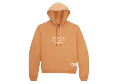 Pre-owned Jordan Men's  X Maison Chateau Rouge Hoodie In Orange