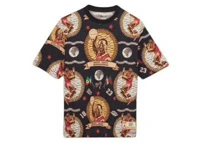 Pre-owned Jordan Men's  X Maison Chateau Rouge T-shirt In Black