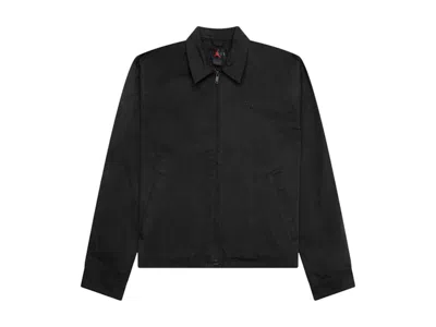 Pre-owned Jordan Men's  X Nigel Sylvester Bike Jacket In Black