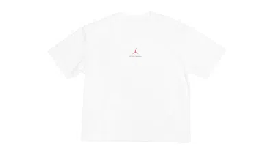 Pre-owned Jordan Men's  X Nigel Sylvester Brick Tee Shirt (asia Sizing) In White