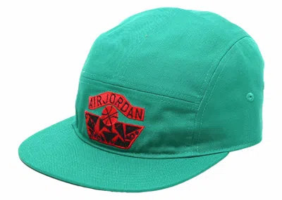 Pre-owned Jordan Men's  X Nina Chanel Abney Wings Logo Hat In Green