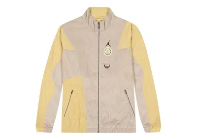 Pre-owned Jordan Men's  X Russell Westbrook X Honor The Gift Jacket In Cream Ii/sesame/off Noir