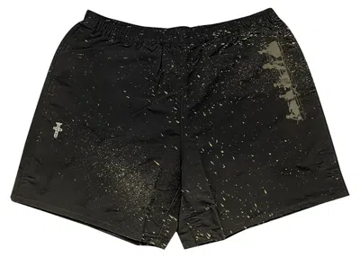 Pre-owned Jordan Men's  X Travis Scott Cactus Jack Splatter Shorts