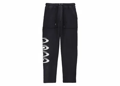 Pre-owned Jordan Men's  X Travis Scott Fleece Pants In Black