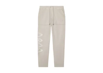 Pre-owned Jordan Men's  X Travis Scott Fleece Pants In Sail