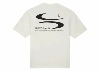 Pre-owned Jordan Men's  X Travis Scott T-shirt In White