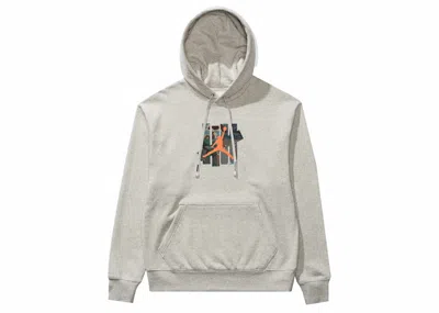 Pre-owned Jordan Men's  X Undefeated Hoodie In Grey In Gray