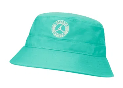 Pre-owned Jordan Men's  X Union Bucket Hat In Kinetic Green/white