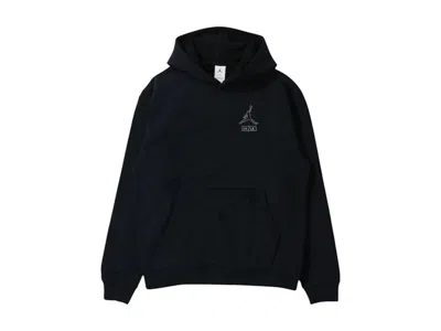 Pre-owned Jordan Men's  X Union La Fleece Hoodie In Black