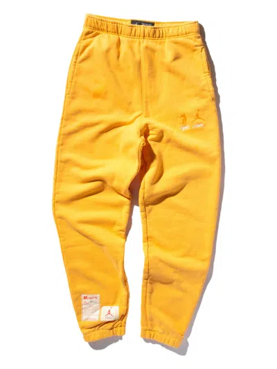 Pre-owned Jordan Men's  X Union M J Flc Pant In Sport Gold