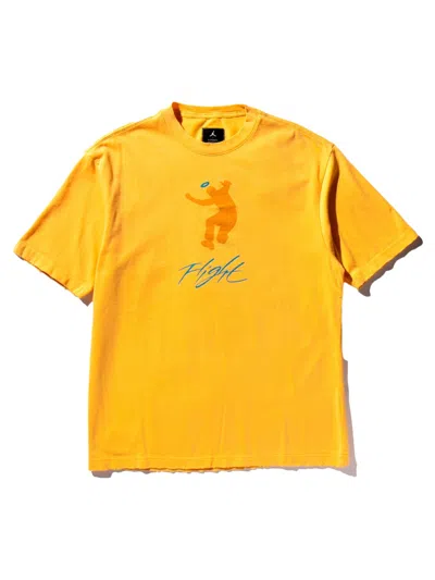 Pre-owned Jordan Men's  X Union M J Gfx T-shirt In Sport Gold