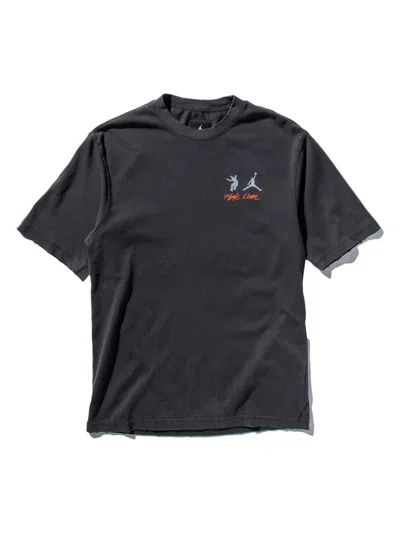 Pre-owned Jordan Men's  X Union M J T-shirt In Off Noir