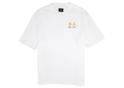 Pre-owned Jordan Men's  X Union M J T-shirt In White